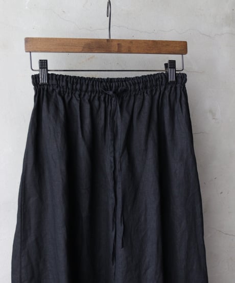 cavane キャヴァネ / Wide Petti Pants Linenパンツ/ca-25091