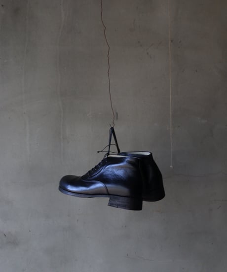 TATAROU with cavane limited shoes / Balmoral Ankle Shoes Horse leather靴 /  Tat-26002