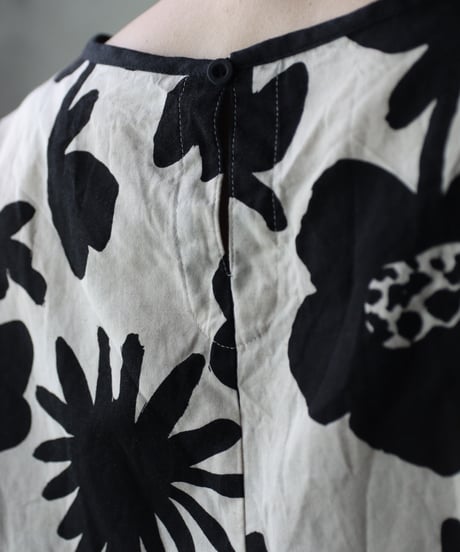 cavane キャヴァネ / Tunic half-sleeve Cotton/Linen100シャツ / ca-25080