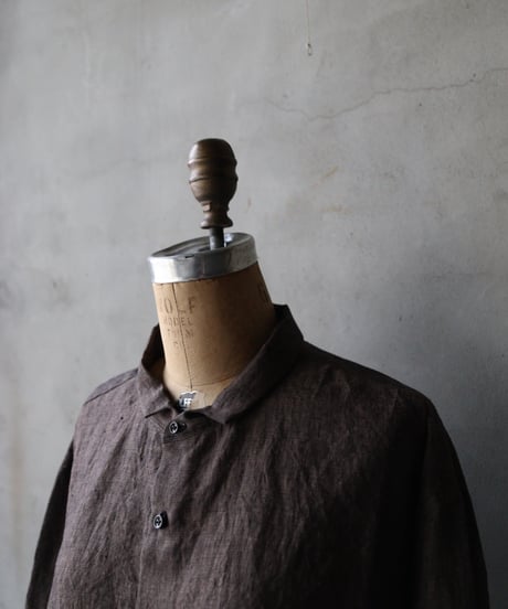 klauseクロイゼ / Herdmans Irish Linen O・P・C Regurar Shirt / kla-26003