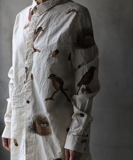 ALEKSANDR MANAMISアレクサンダーマナミ/ LONG BIRD SHIRTシャツ / am-23006