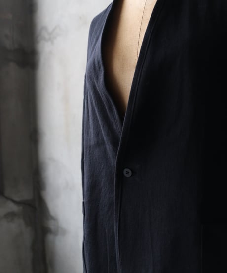 klauseクロイゼ /カツラギCotton & Linen Gown Short / kla-26009