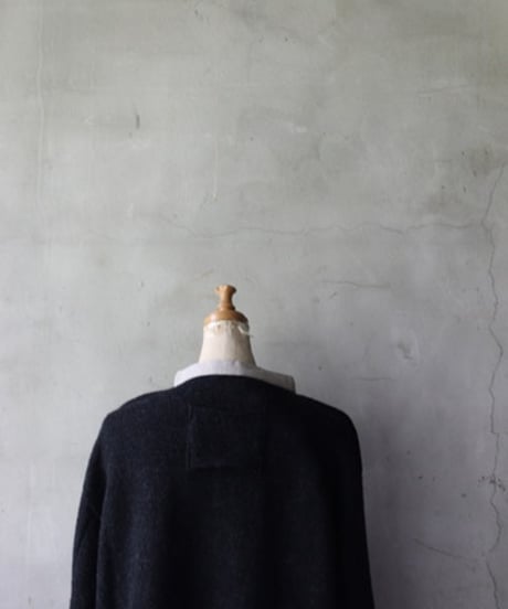KLASICA クラシカ / Cleric 2tone Cardigan " BLACK DOG BOLD "カーディガン / kl-25029