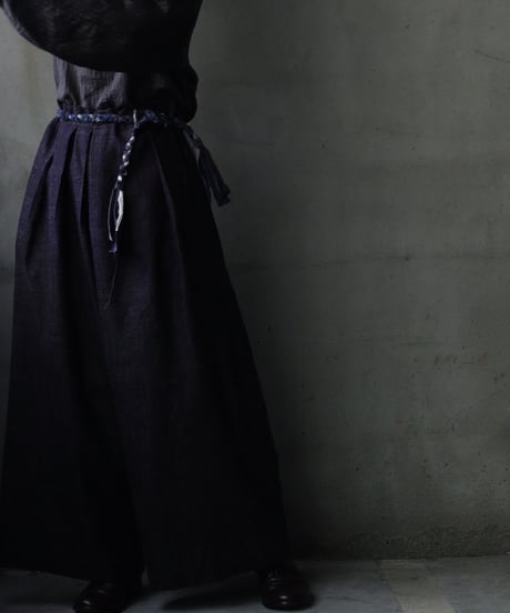 某ソレガシ/ Un Chochin Pants V.Silk/cottonパンツ / so-26014ex