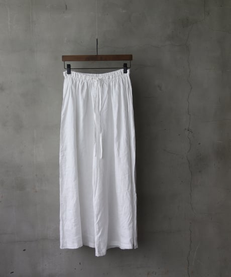 cavane キャヴァネ / Wide Petti Pants Linenパンツ/ca-25090