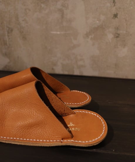 TATAROU x CAVANE 20TH ANNIVERSARY / Limited Leather-slippers革スリッパ / Tat-24002