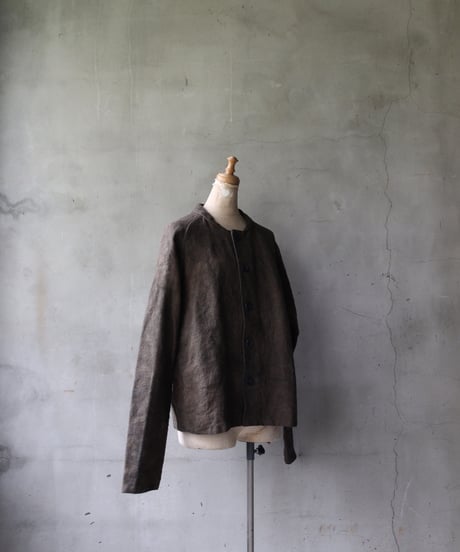 BIEK VERSTAPPEN / RAGLAN OVERSHIRTジャケット/ Bie-25002(COKN01-U)
