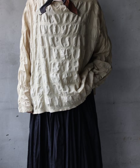 cavane キャヴァネ / Tunic long-sleeve cotton100シャツ / ca-26028