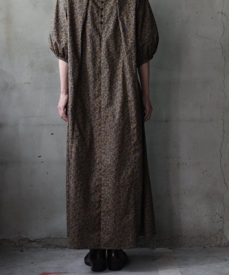 cavane キャヴァネ / Over Tuck Botanical Dressワンピース / ca-25126