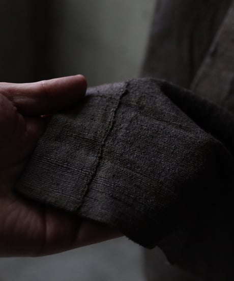 BIEK VERSTAPPEN ビーク フェルスタッペン / COAT HAND WOVEN SILKコート/ Bie-25027(CO04B-F)