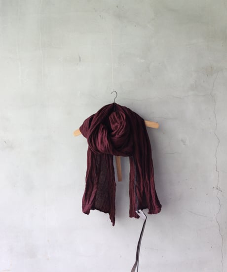 BIEK VERSTAPPEN ビーク フェルスタッペン / PLAIN SCARFスカーフ/ Bie-25033(AC01-U)