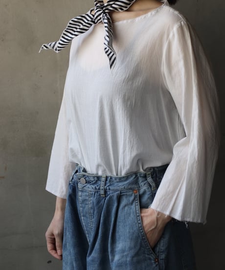 cavane キャヴァネ / Scarf limited linen&cotton100スカーフ / ca-26043
