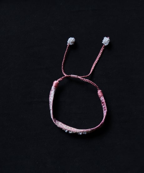 Antonia Rossi (Antomoon)/ Artisan Embroidered bracelets in vintage silkブレスレット / An-26013