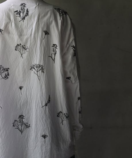 Cavalier Meiko Takahashi / Collarless garden shirt #39/ Me-23007