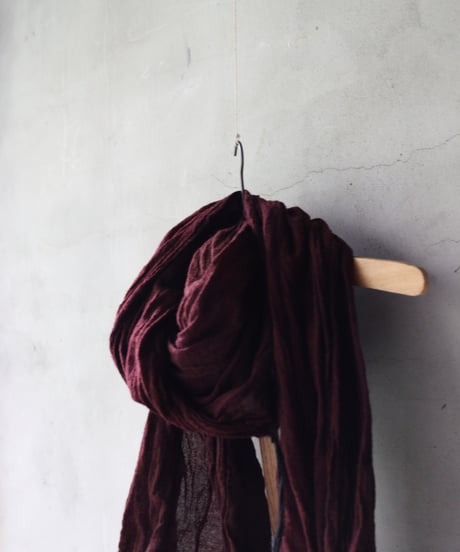 BIEK VERSTAPPEN ビーク フェルスタッペン / PLAIN SCARFスカーフ/ Bie-25033(AC01-U)