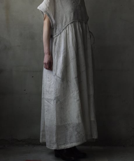 daubドーブ / HAND DYED DRESS COTTON100ワンピース / da-26011(AB57/T117)