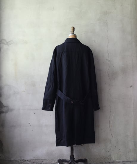 ALEKSANDR MANAMISアレクサンダーマナミ/ HECTOR WOOL COAT - BLACKコート/ am-25018
