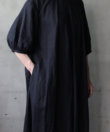 cavane キャヴァネ / Over Tuck Linen100 Dressワンピース / ca-25127