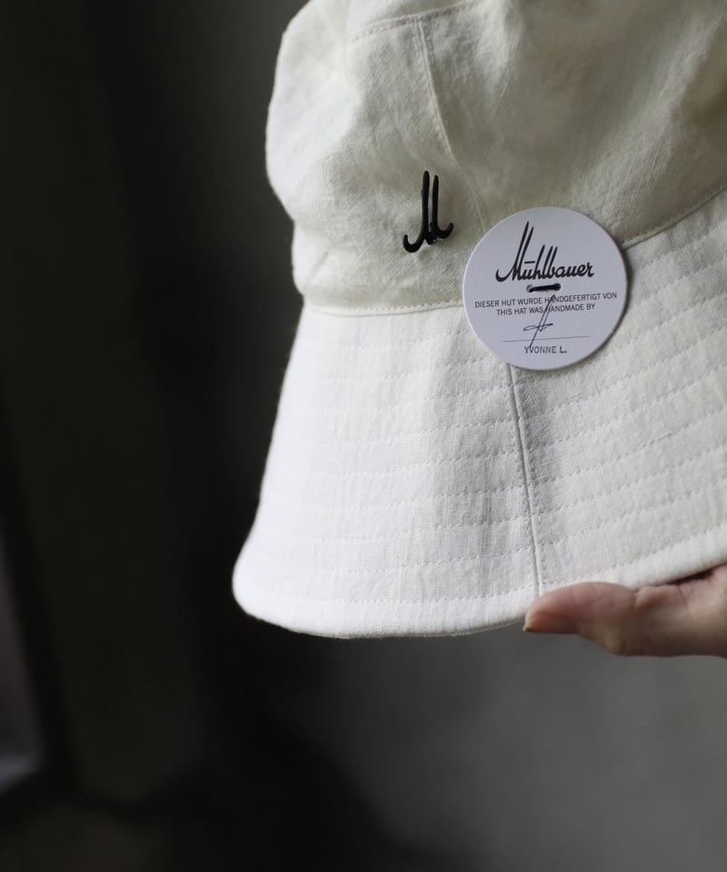 Muhlbauer ミュールバウアー/ LINEN BUCKET HAT 帽子/ Mu-230...