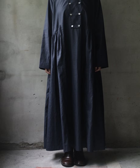 cavane キャヴァネ / Gathered dress with side switchingワンピース / ca-23154