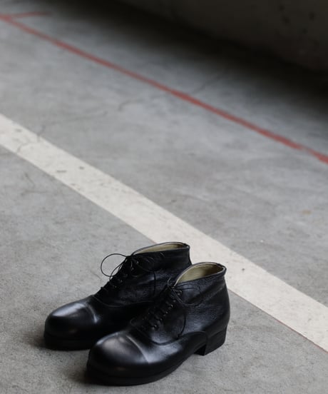 TATAROU with cavane limited shoes / Balmoral Ankle Shoes Horse leather靴 /  Tat-26002