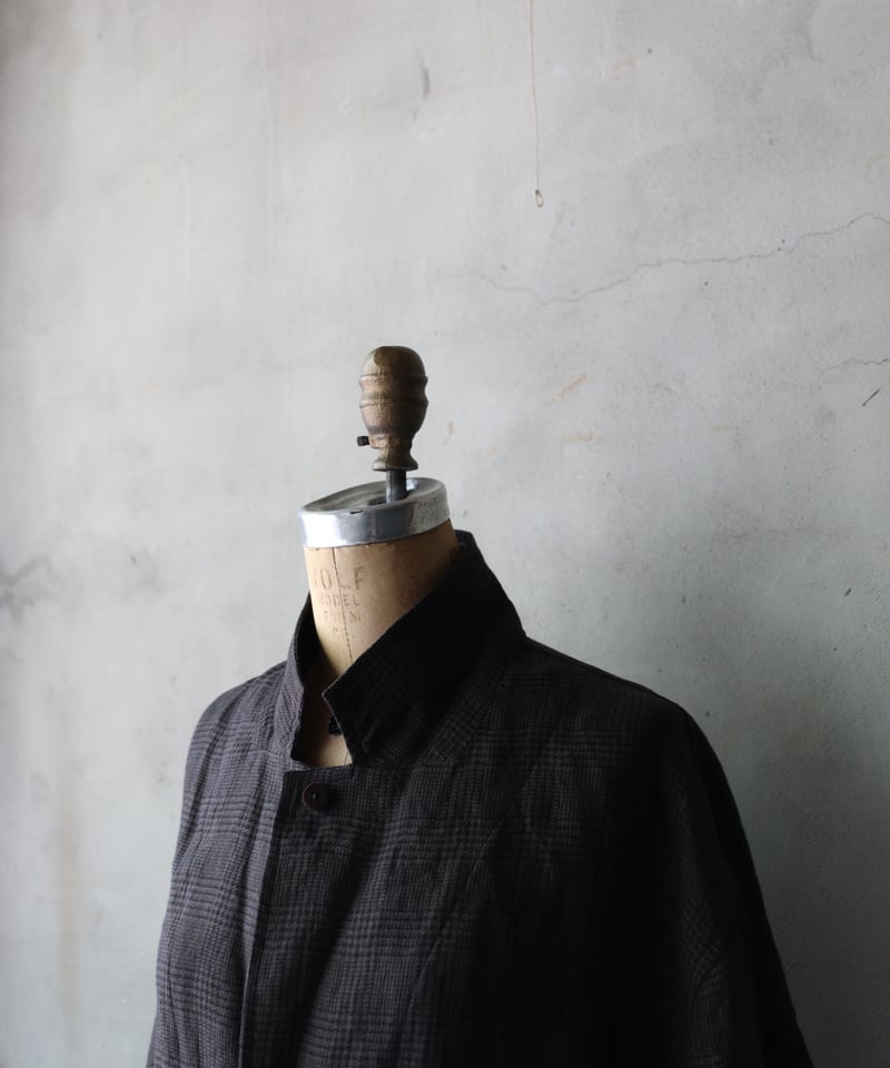 klauseクロイゼ / French Linen Glen Check Tailored J