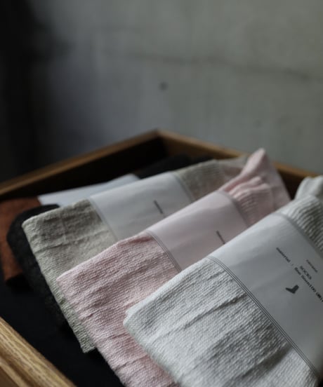 cavane キャヴァネ / Linen socksリネンソックス / ca-22804