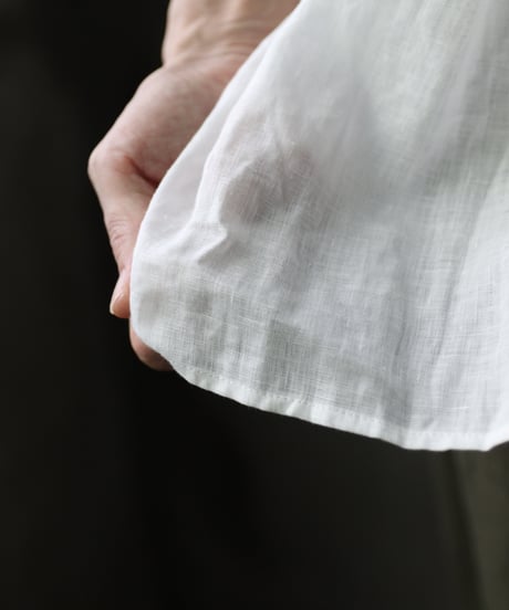 cavane キャヴァネ / Tunic half-sleeve Linen100シャツ / ca-25112