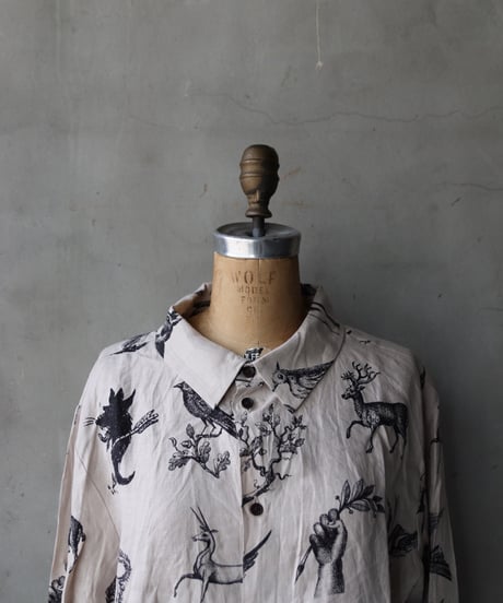 U様_ALEKSANDR MANAMISアレクサンダーマナミ/ NOIR NOIR CLASSIC SHIRTシャツ / am-26004