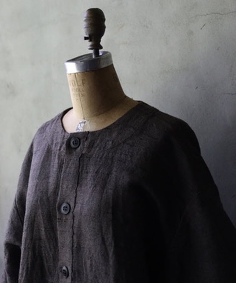 BIEK VERSTAPPEN ビーク フェルスタッペン / COAT HAND WOVEN