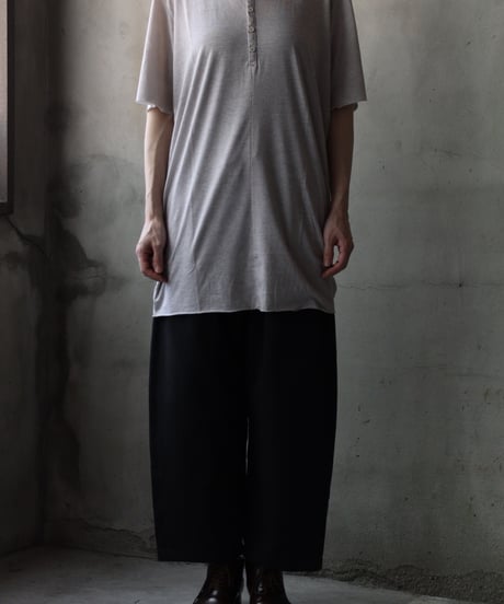 daubドーブ / HENLEY NECK T-SHIRT CENTRAL SEAM Tシャツ / da-25011
