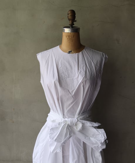 SCHA シャー/ Round Neck Sleeveless  Dress Medium "12B-OE" / Sc-24010 (Art#1665)