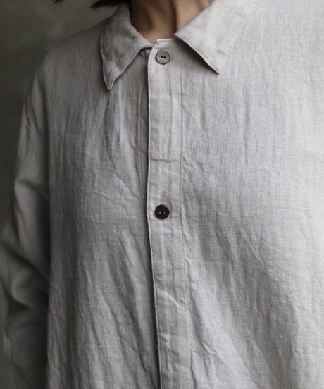 cavane キャヴァネ / Chemise Maison With Col Linen&Cottonシャツ / ca-24236