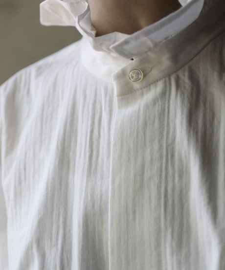 NATIVE VILLAGE ネイティブヴィレッジ / Cotton.Hフリルスタンドオーバーシャツ / na-23018