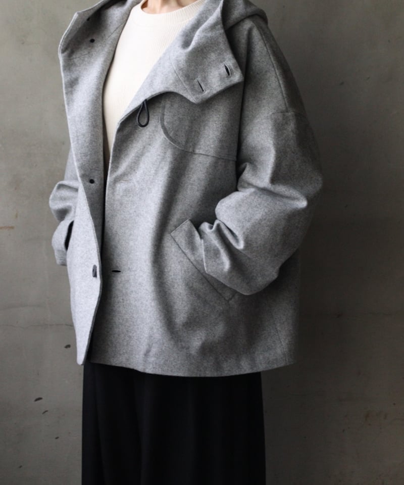 Dulcamara ドゥルカマラ / メルトンダッフルショートCT UNISEX / dl-2