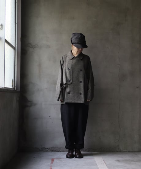 Dulcamara ドゥルカマラ / MixフラノトレンチショートCT UNISEX / dl-22041(D222-C240)