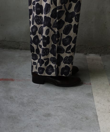 cavane キャヴァネ / Wide Cotton/Linen100 TrousersⅡ パンツ/ ca-25109