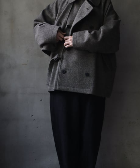 Dulcamara ドゥルカマラ / MixフラノトレンチショートCT UNISEX / dl-22041(D222-C240)