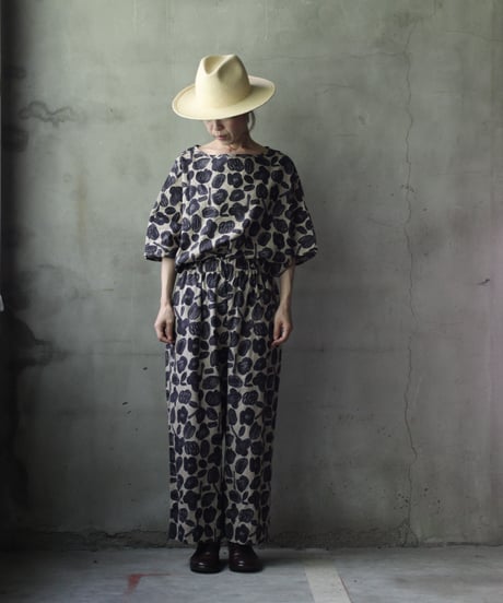 cavane キャヴァネ / Wide Cotton/Linen100 TrousersⅡ パンツ/ ca-25109