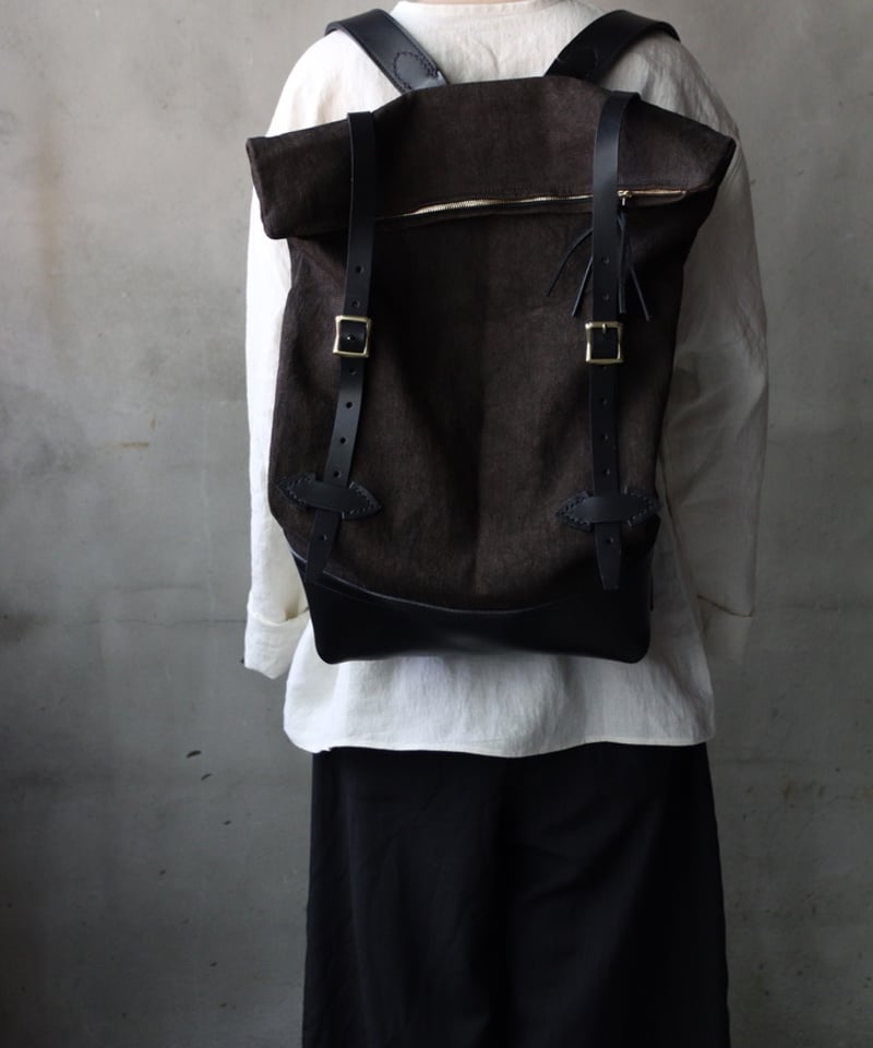 kläuse（クロイゼ）★リネン リュック バックパック ベージュ kläuse（クロイゼ）☆リネン リュック バックパック ベージュ｜kläuse