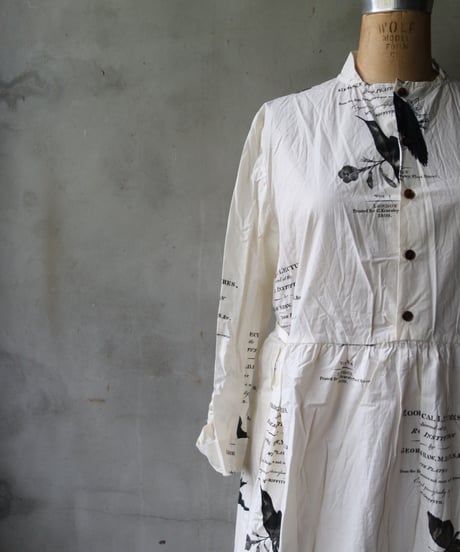 ALEKSANDR MANAMISアレクサンダーマナミ/ LECTURES LOOSE FRONT DRESS - LECTURESワンピース / am-24011