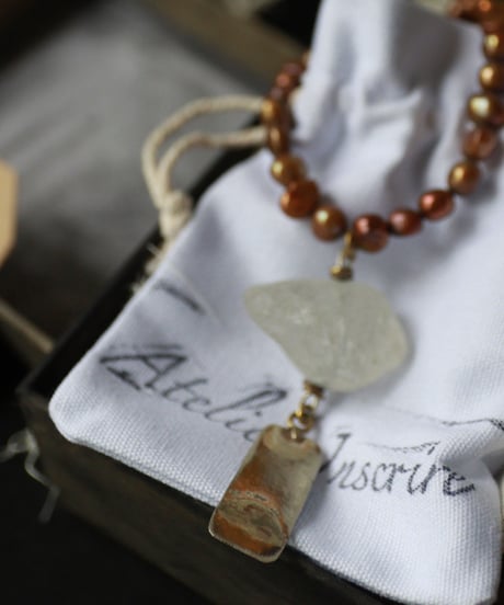 Atelier Inscrire / COSTUME JEWELLERY MONINA NECKLACEネックレス / At-24011