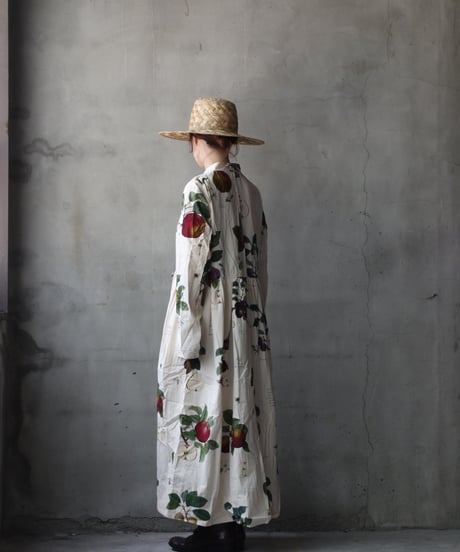 ALEKSANDR MANAMISアレクサンダーマナミ/ LES FRUITS LOOSE FRONT DRESSワンピース / am-26014