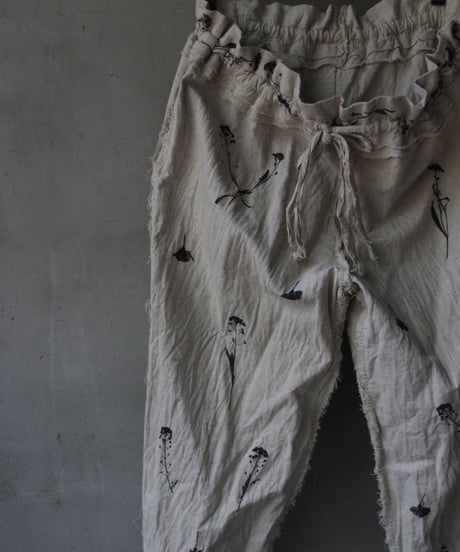 Cavalier Meiko Takahashi / Garden trousers #48/ Me-23010