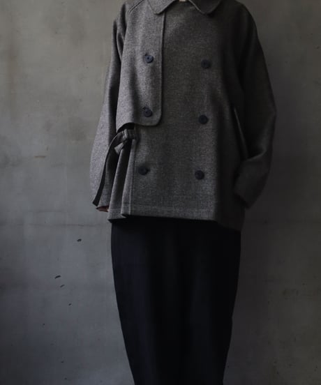 Dulcamara ドゥルカマラ / MixフラノトレンチショートCT UNISEX / dl-22041(D222-C240)