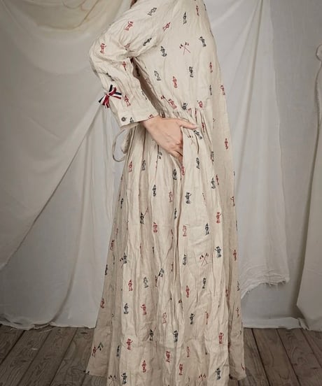 ALEKSANDR MANAMISアレクサンダーマナミ/ NO CIVILIZATION WIDE DRESSワンピース / am-26008