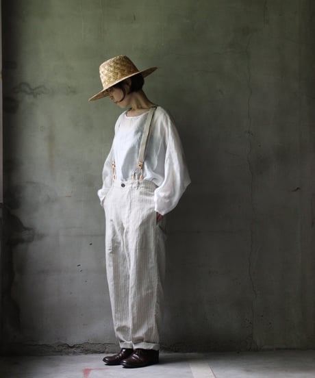 cavane キャヴァネ / Over-pants with suspenderパンツ / ca-25071