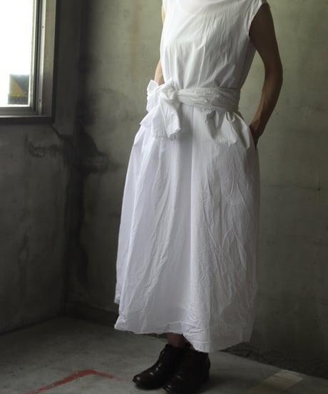 SCHA シャー/ Round Neck Sleeveless  Dress Medium "12B-OE" / Sc-24010 (Art#1665)