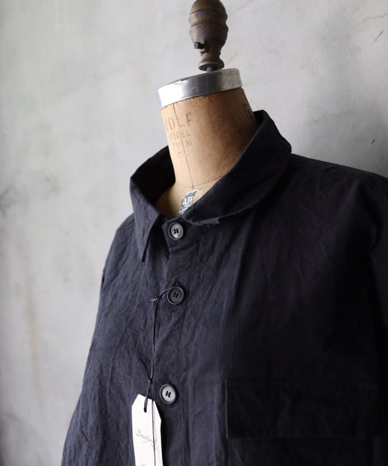 【即購入可】Bergfabelネイビー ワーカーシャツ Bergfabel バーグファベル / Worker shitワーカーシャツ/ BFmsh3