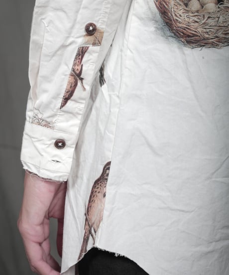 ALEKSANDR MANAMISアレクサンダーマナミ/ LONG BIRD SHIRTシャツ / am-23006